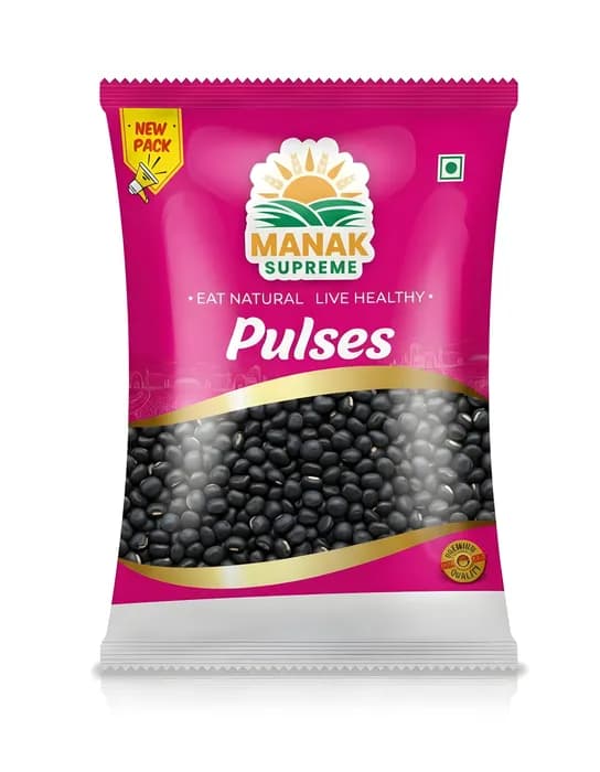 Urad Dal Black (Whole) (1kg) — Manak Supreme