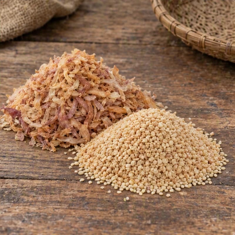 Dehydrated ingredients